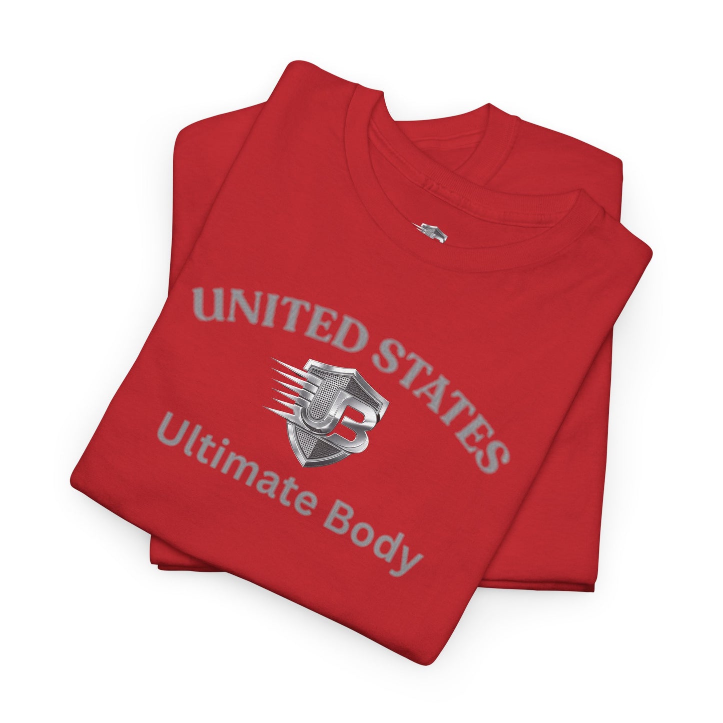 Patriotic 'United States Ultimate Body' Tee — American Flag Fitness Graphic T‑Shirt