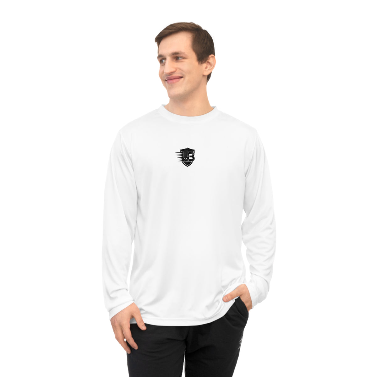 Ultimate Body Performance Long Sleeve Shirt — QR Logo Athletic Tee