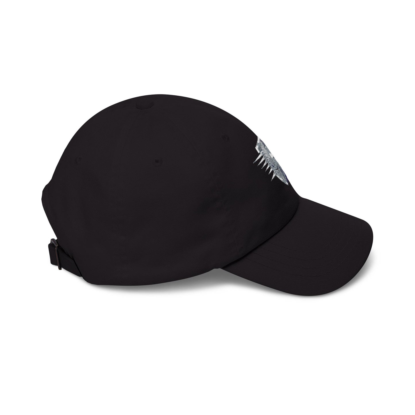 Embroidered Speed Shield Dad Cap — Classic Baseball Hat with 'B' Logo