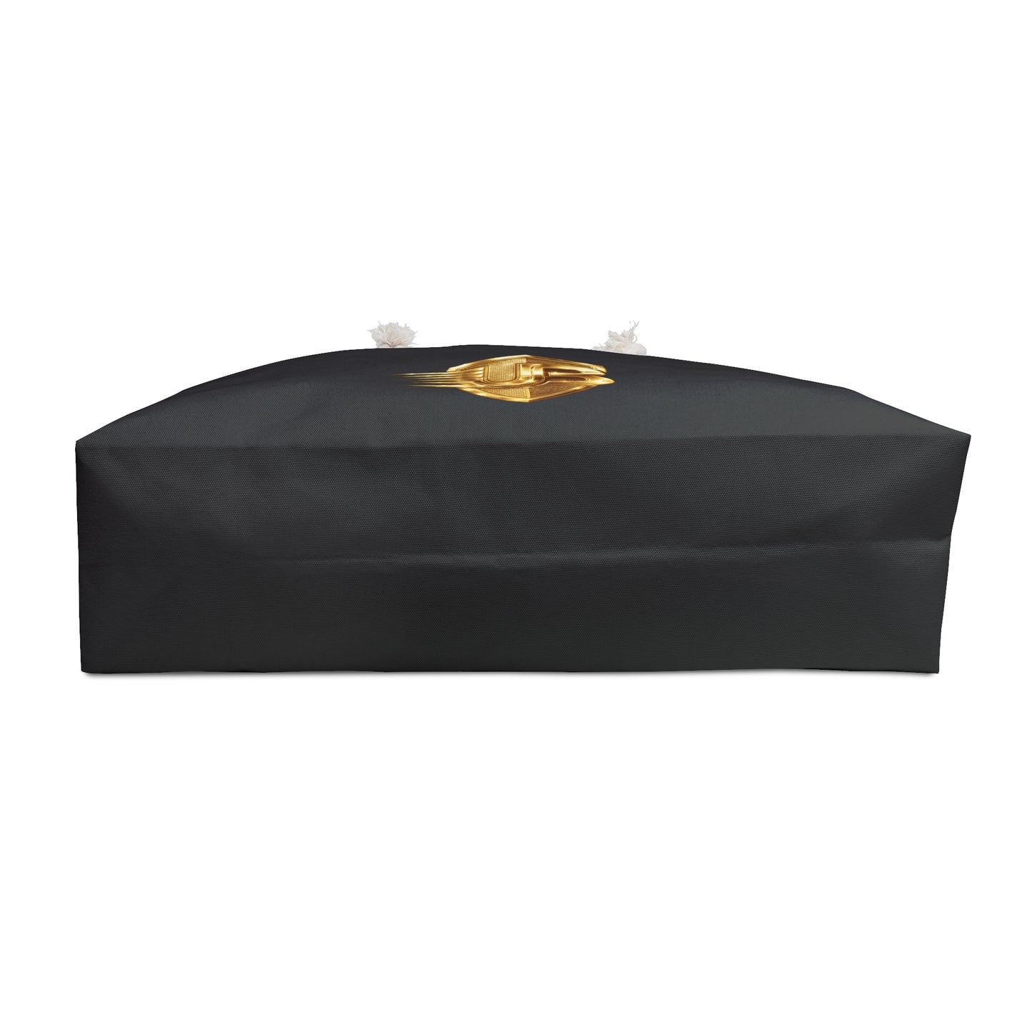Ultimate Body QR Weekender Bag — Black Travel Tote with Gold Logo