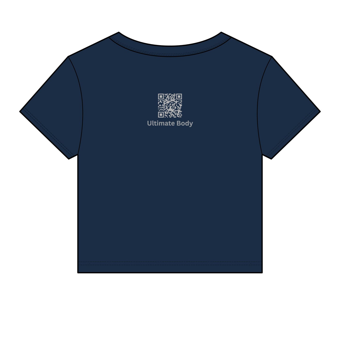 United States Shield Crop Tee — Women's Patriotic Baby T‑Shirt