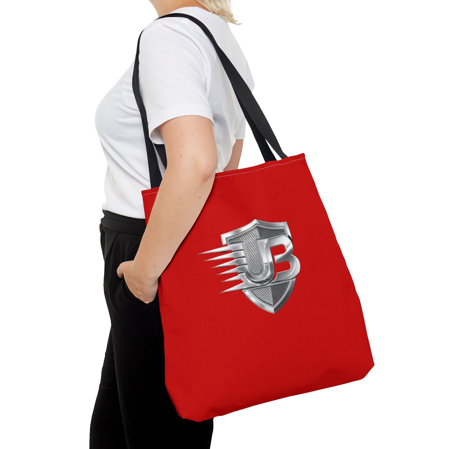 Ultimate Body Tote Bag — Red QR Logo Gym/Activewear Tote