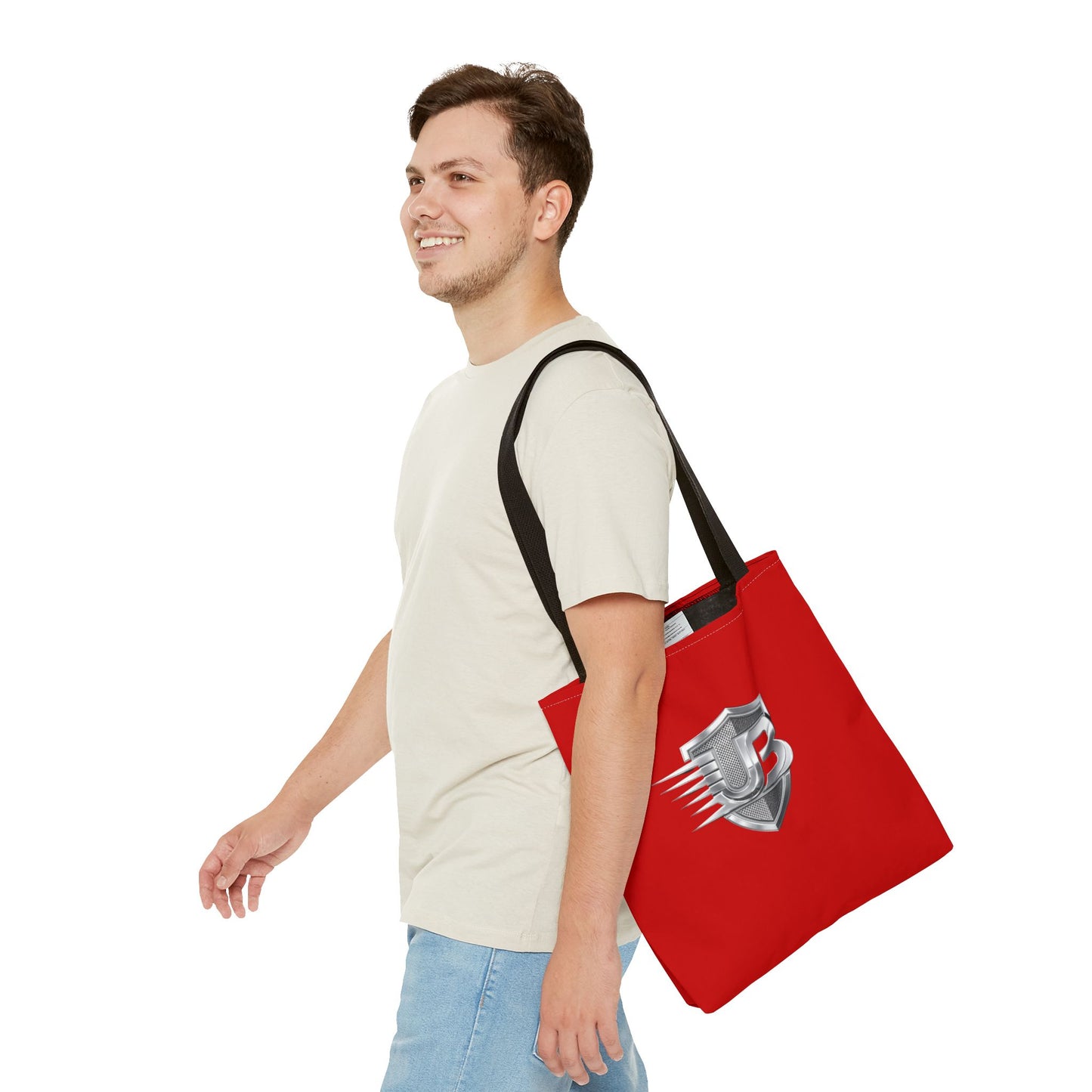 Ultimate Body Tote Bag — Red QR Logo Gym/Activewear Tote