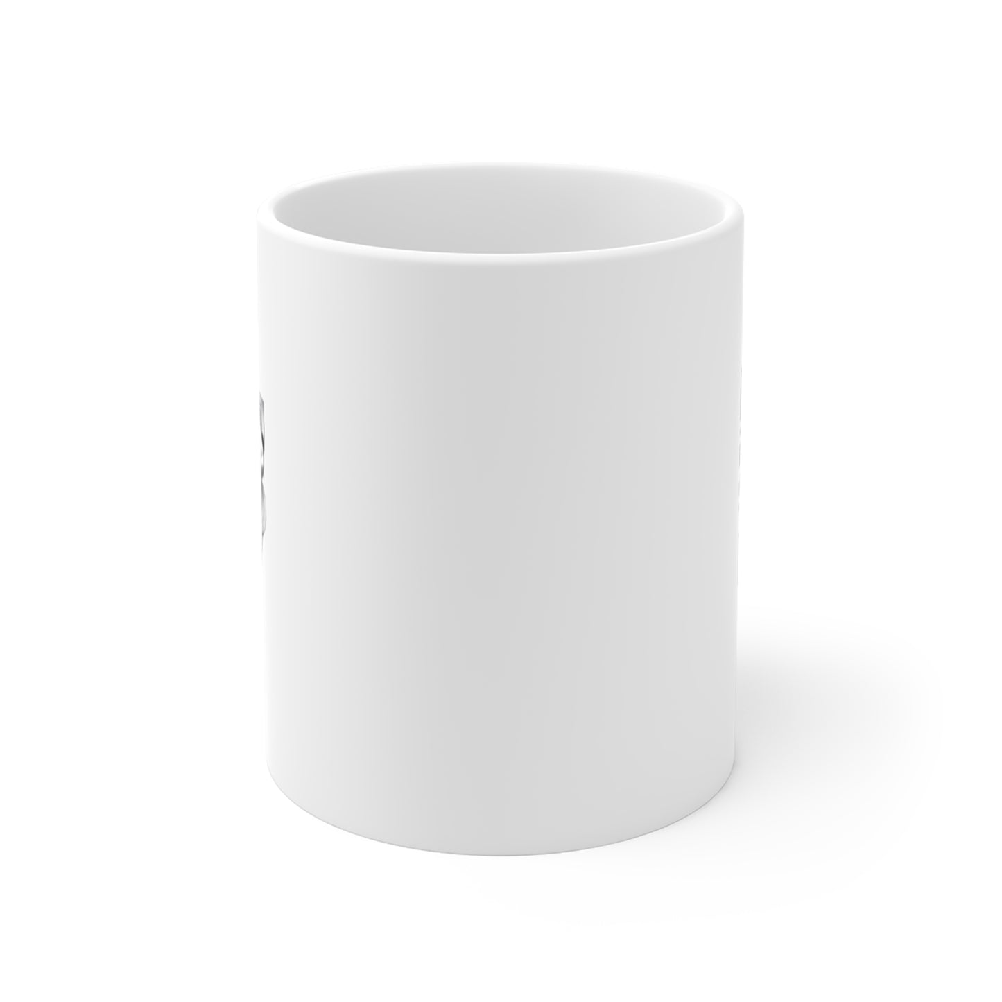 UB Shield Logo Mug — Blue Emblem 11oz Ceramic Coffee Cup