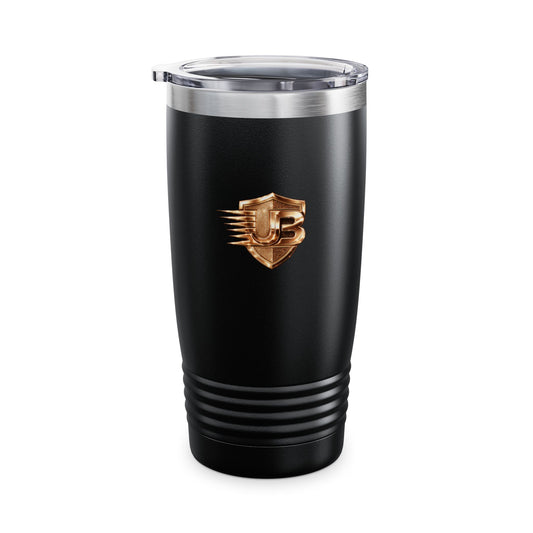 20oz UB Tumbler – Bronze  Emblem Insulated Travel Cup