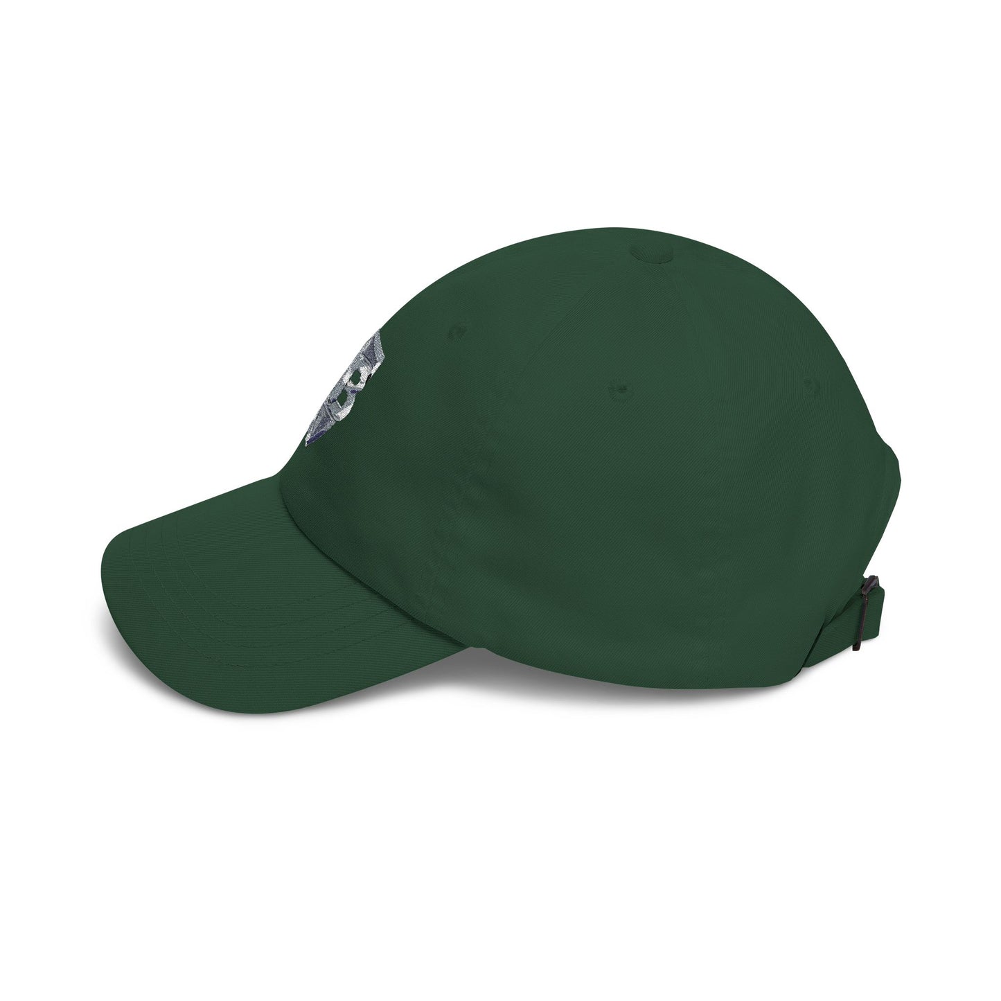 Vintage Shield Dad Cap – Retro Speed Emblem Baseball Hat