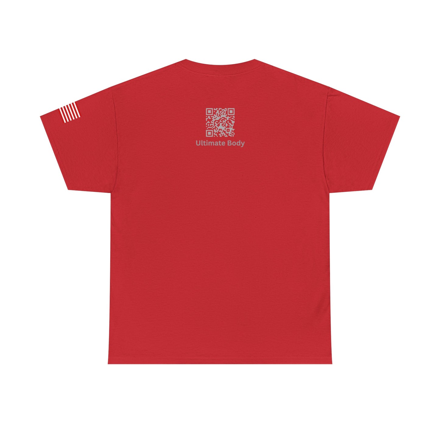 Patriotic 'United States Ultimate Body' Tee — American Flag Fitness Graphic T‑Shirt