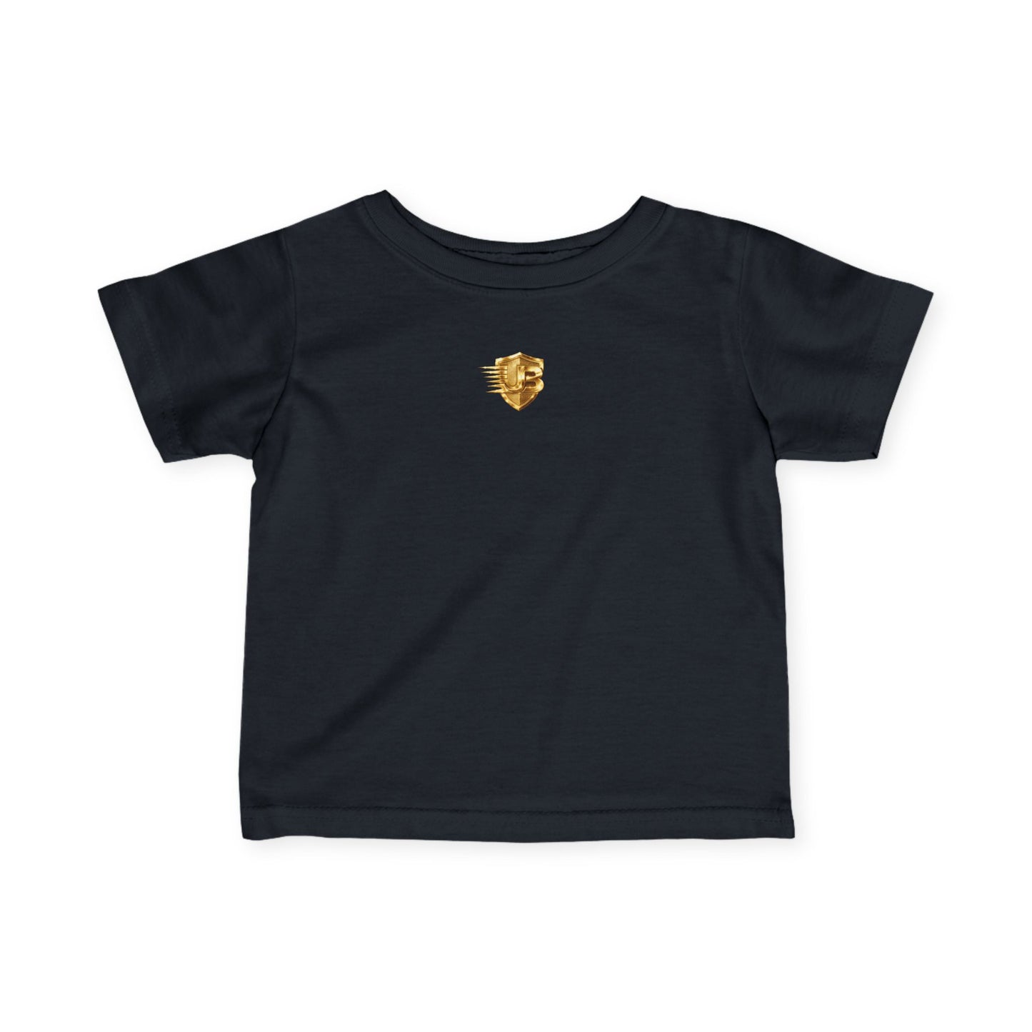 Infant Tee — Gold Shield Front & QR 'Ultimate Body' Back