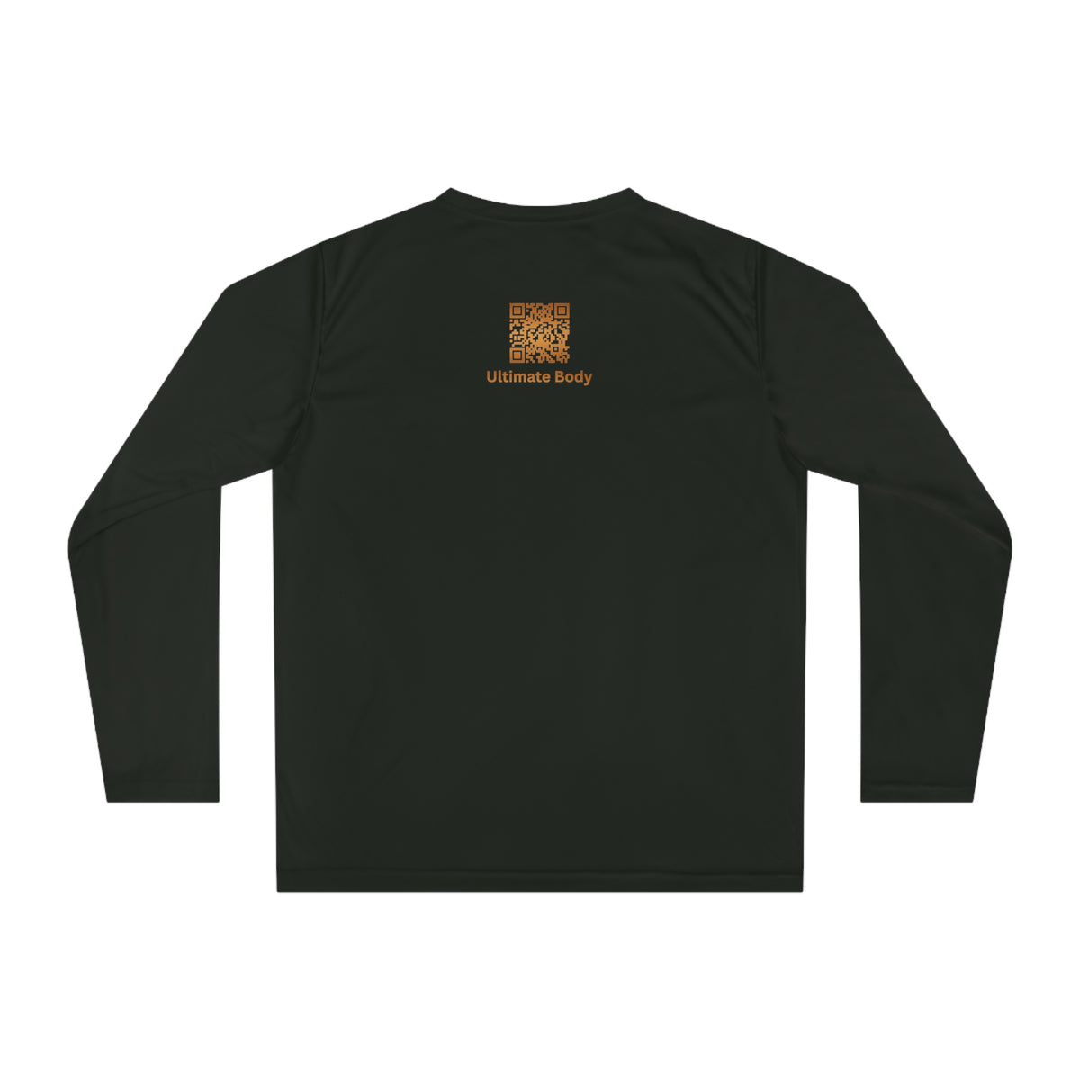 Performance Long Sleeve – 'Ultimate Body' Gold Logo Active Shirt