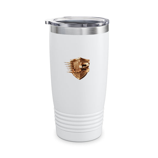 20oz Ringneck Tumbler — Metallic Ringneck Shield Logo Insulated Travel Cup