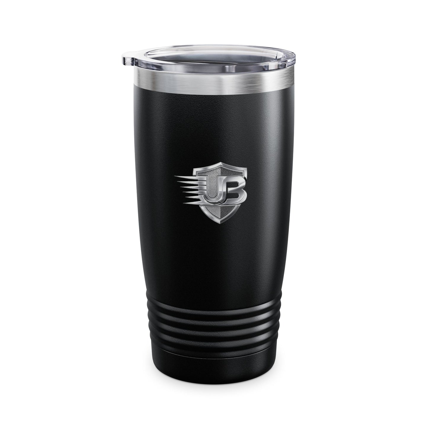 20oz Ringneck Tumbler – Insulated Travel Cup with Metallic Shield Logo