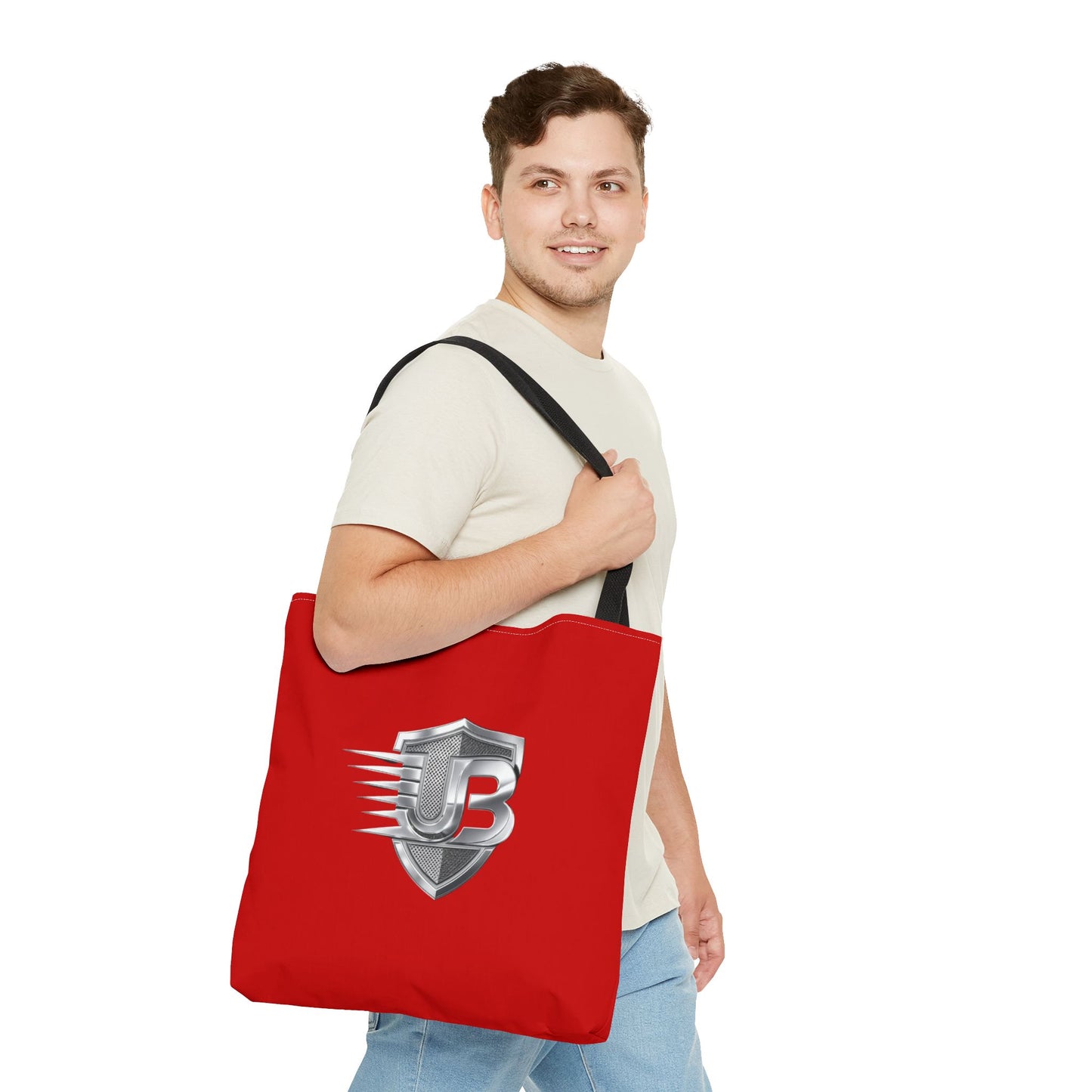 Ultimate Body Tote Bag — Red QR Logo Gym/Activewear Tote