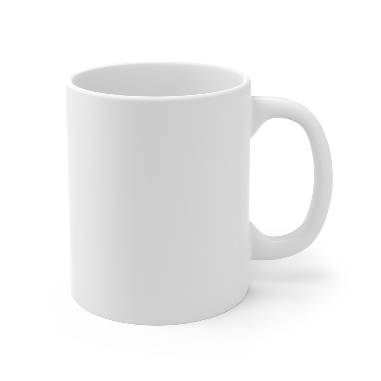 Superhero Shield Logo Mug — Red UB Emblem 11oz