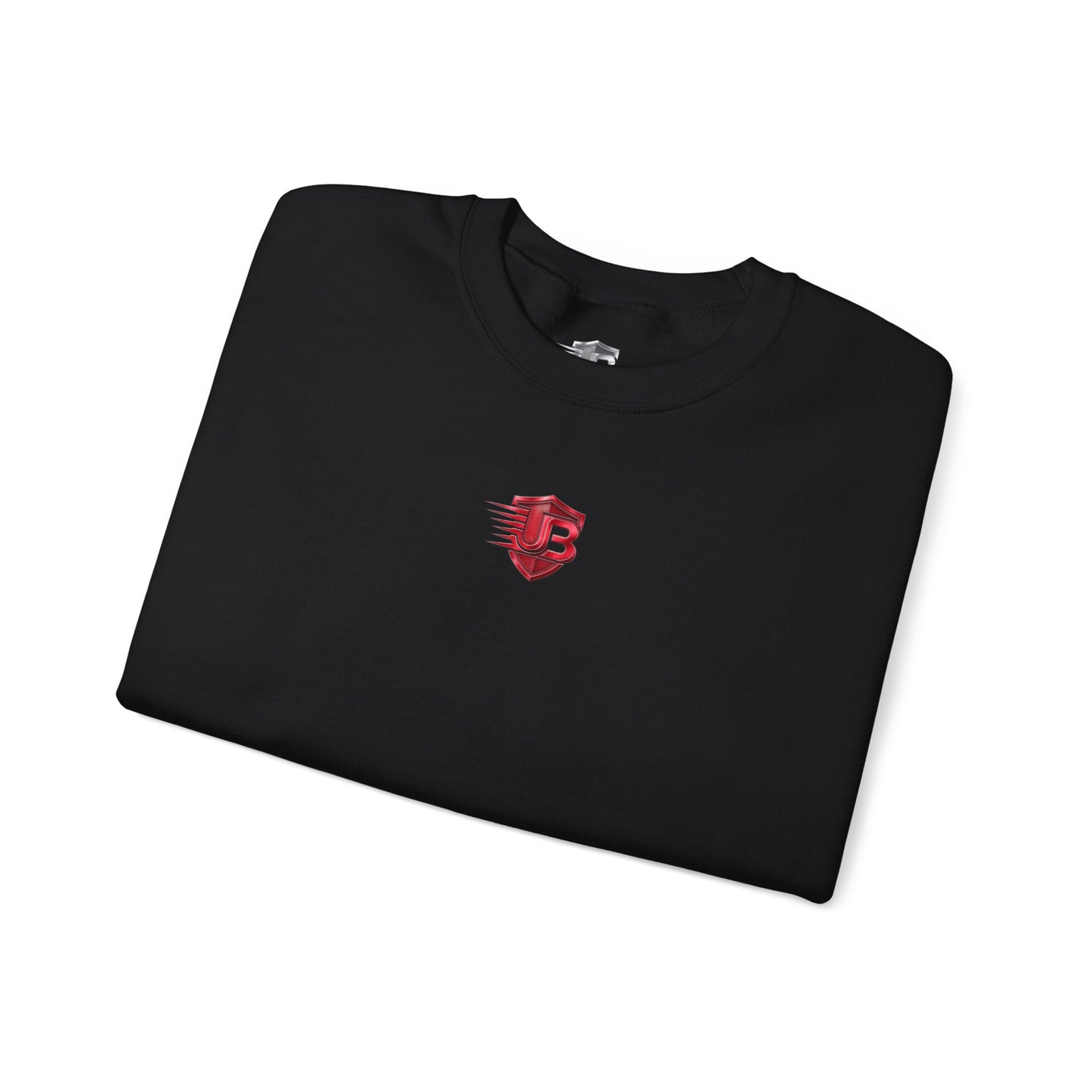 United States Blaze Logo Crewneck Sweatshirt — Red Emblem Athletic Pullover