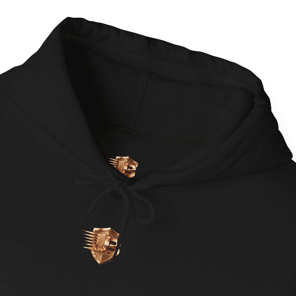 Hoodie — ‘Ultimate Body’ Gold Crest Logo Pullover