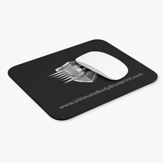 Racing Shield Mouse Pad — Metallic UB Logo Desk Mat