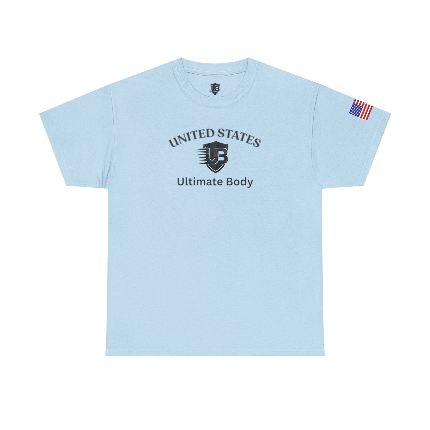 United States Logo Tee — Ultimate Body Blueprint Fitness Shirt