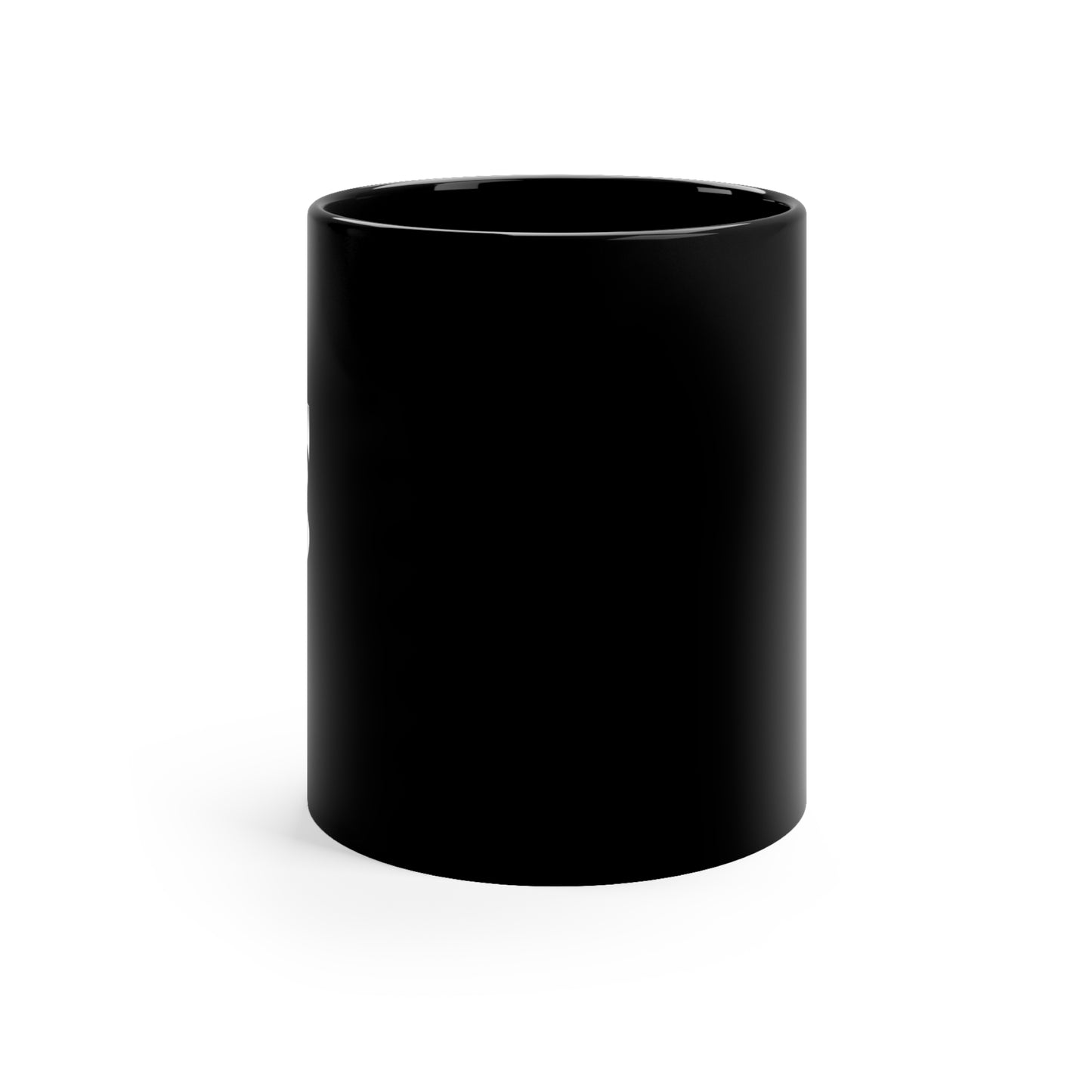 Black 11oz Coffee Mug with Metallic JB Shield Logo — Gift for Car Enthusiasts