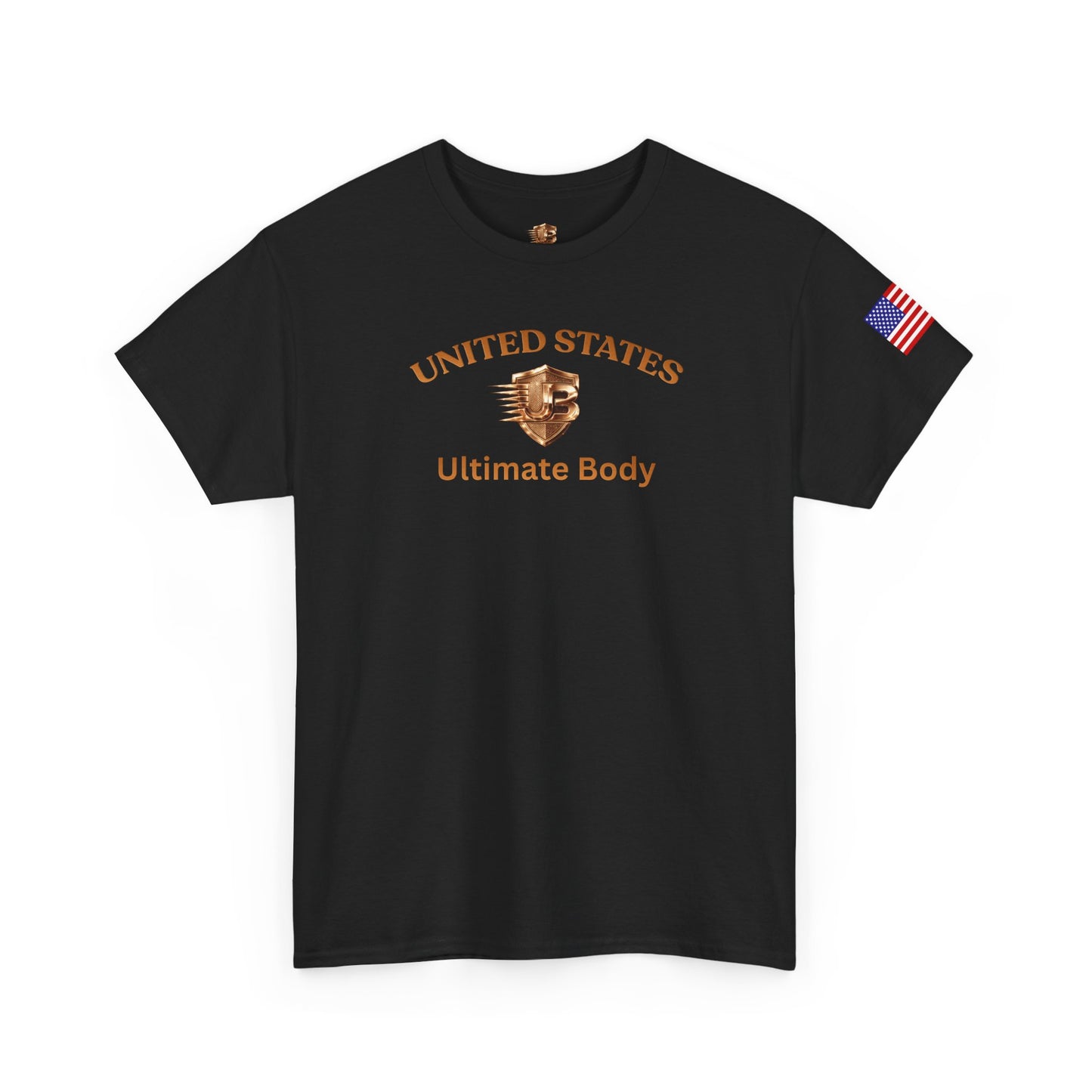 United States "Ultimate Body" Graphic Tee — Patriotic Fitness T‑Shirt