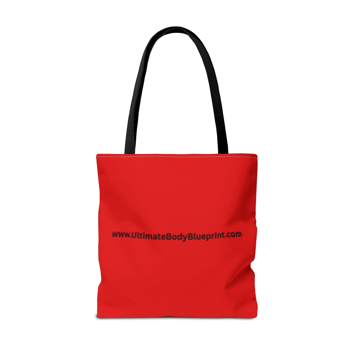 Red Shield Logo Tote Bag — UB Emblem All-Over Print