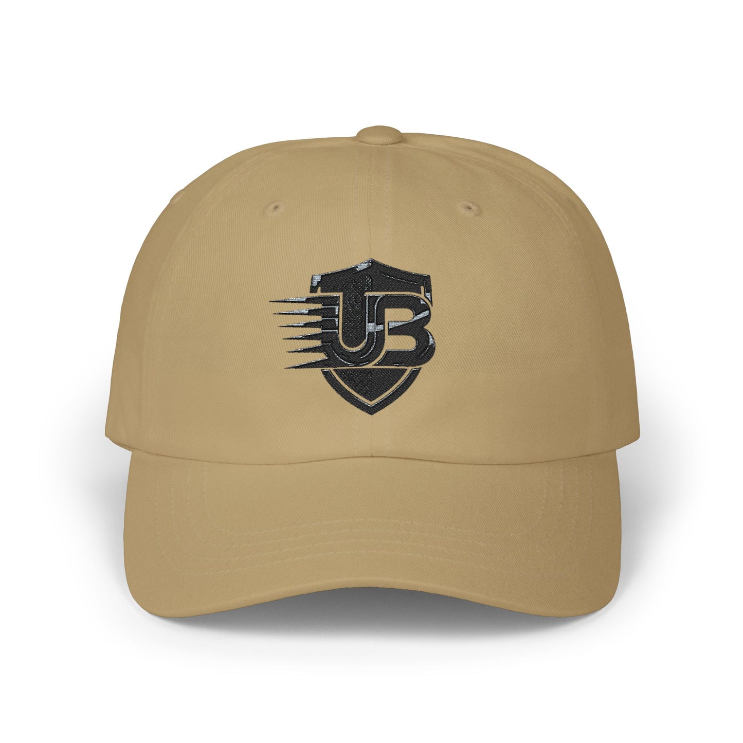 US Shield Distressed Logo Dad Cap — Vintage Military Patch Baseball Hat