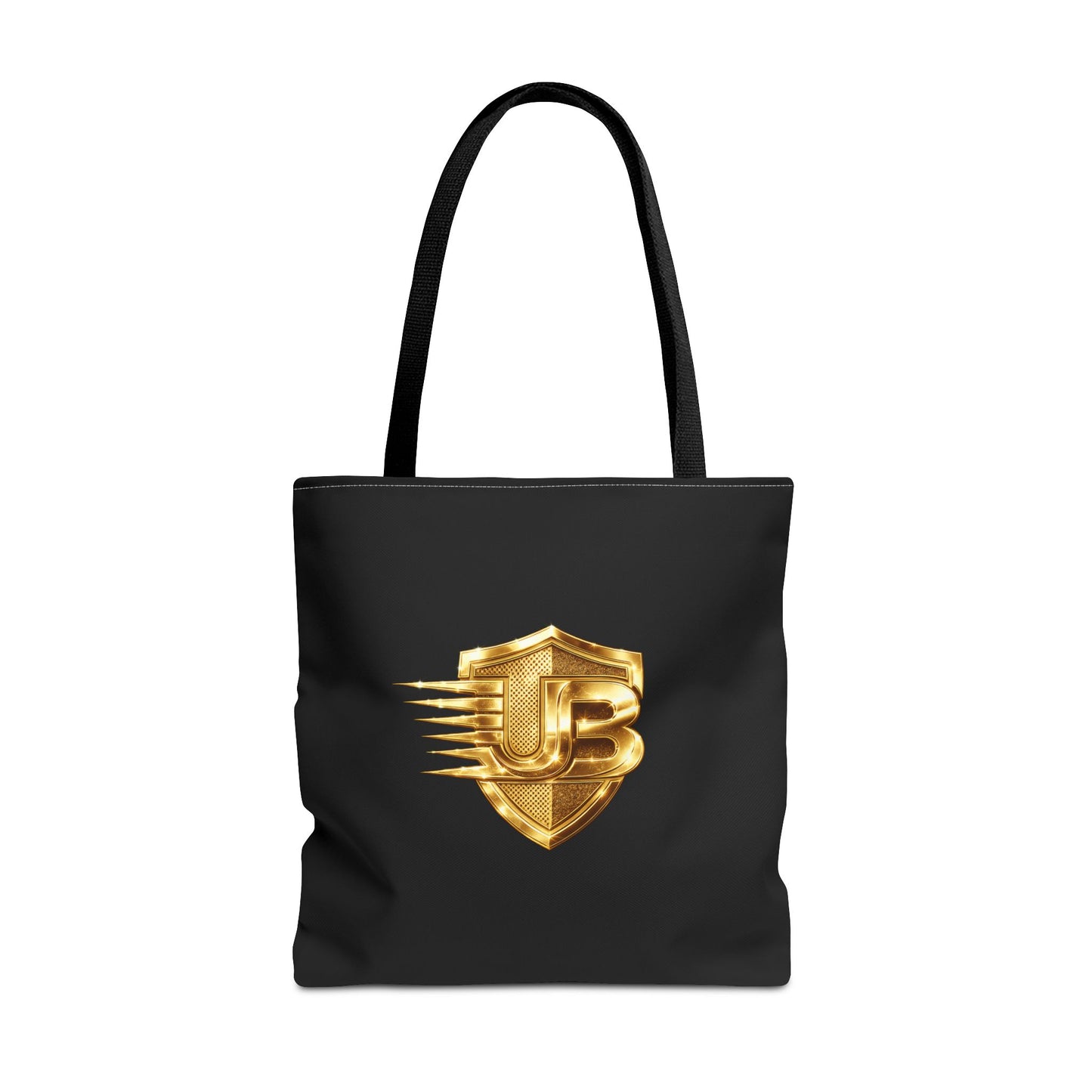 Ultimate Body QR Code Tote Bag — Gold Emblem Gym Tote