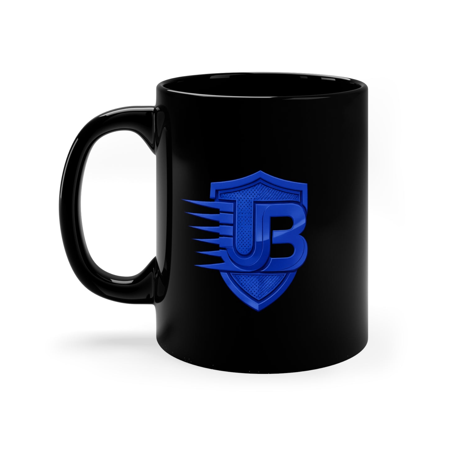 Blue Shield Logo Coffee Mug — 11oz Black Accent