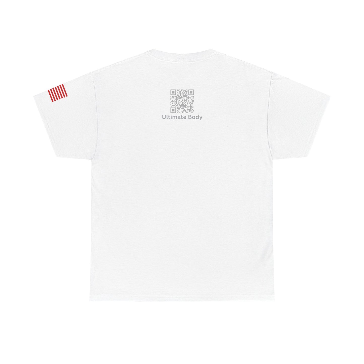 United States Logo T-Shirt — USA Flag Sleeve Tee with 'United States' Text