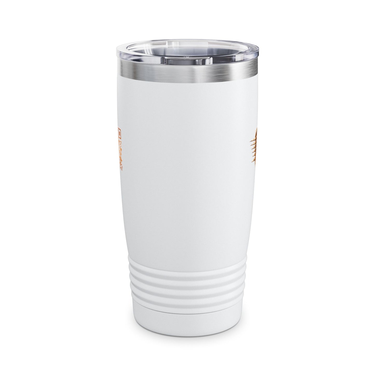 20oz Ringneck Tumbler — Metallic Ringneck Shield Logo Insulated Travel Cup