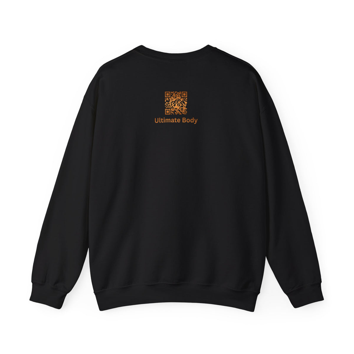 Ultimate Body Crewneck Sweatshirt — Vintage Bronze Emblem Graphic