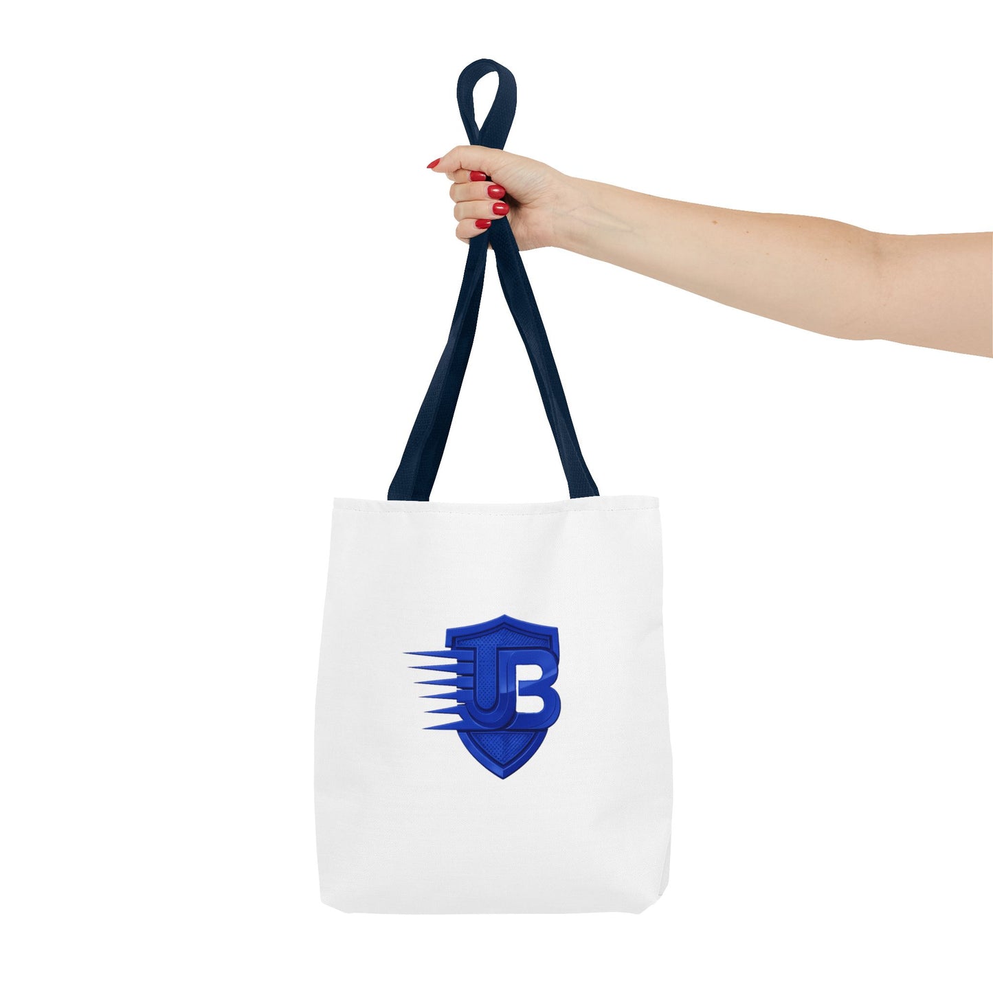 Blue Shield Logo Tote Bag — Branded UB Emblem Canvas Tote