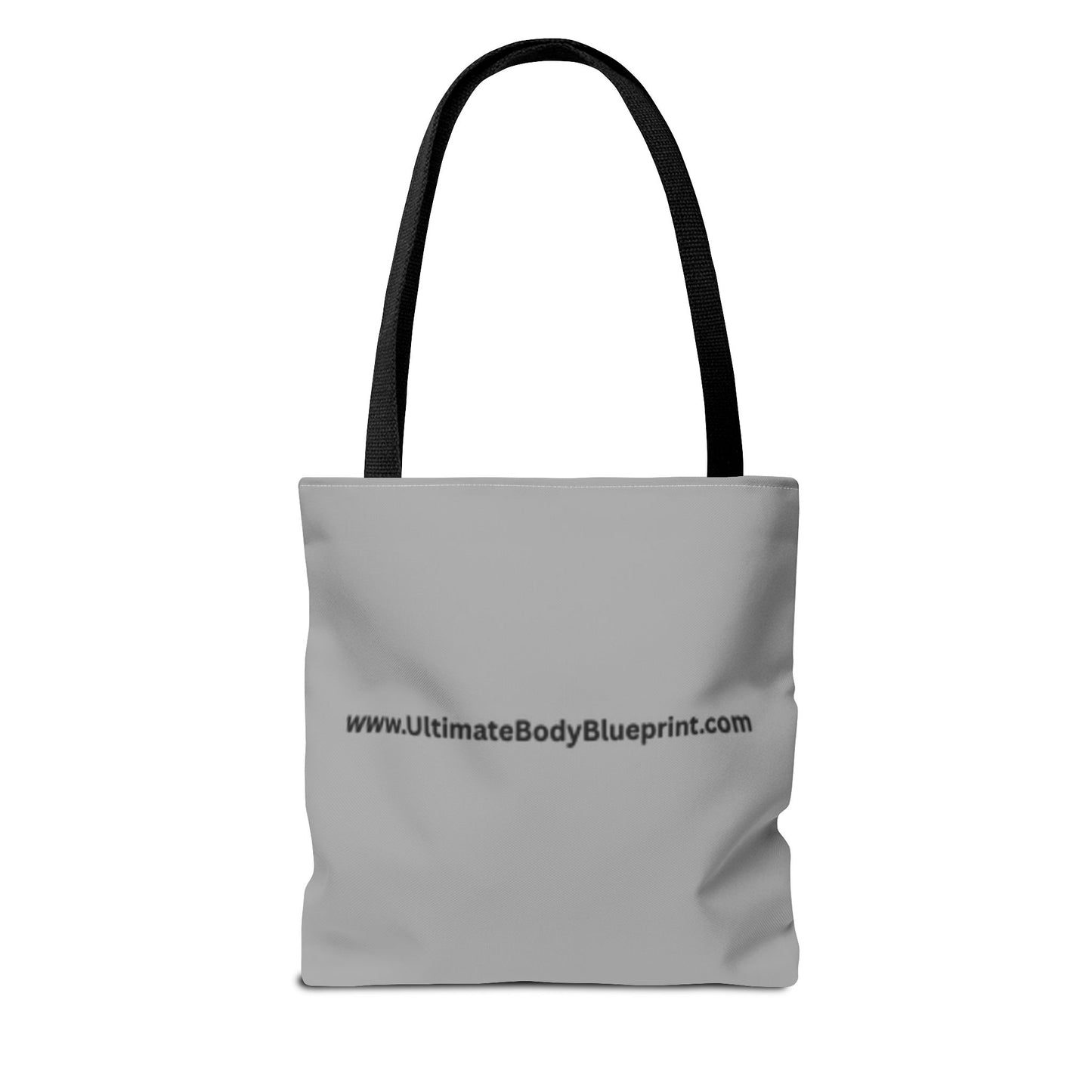 Urban Shield Logo Tote Bag — Branded Grey All-Over Print Tote