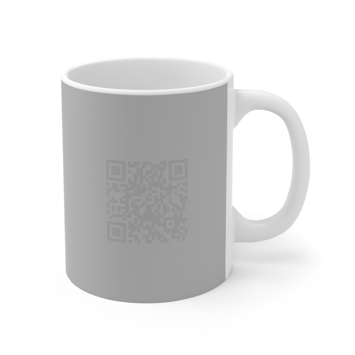 Emblem Chrome Shield Mug — 11oz Metal Logo Coffee Cup
