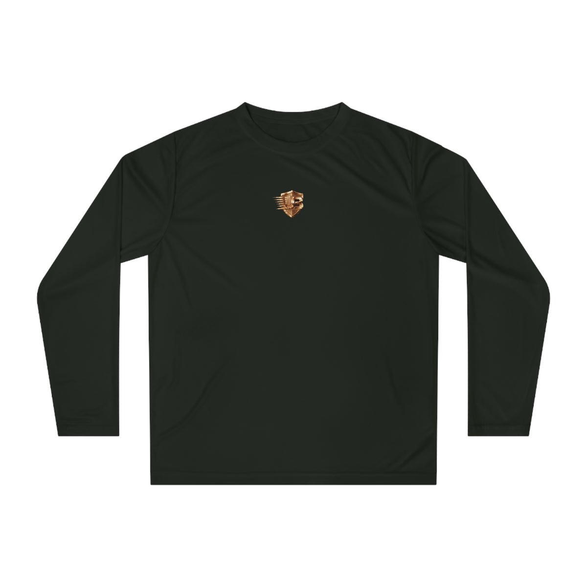 Performance Long Sleeve – 'Ultimate Body' Gold Logo Active Shirt