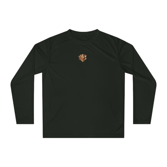 Performance Long Sleeve – 'Ultimate Body' Gold Logo Active Shirt