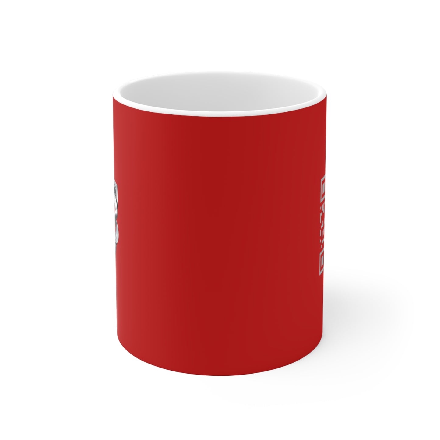 UB Shield Logo Coffee Mug — Red 11oz Branded Team Mug