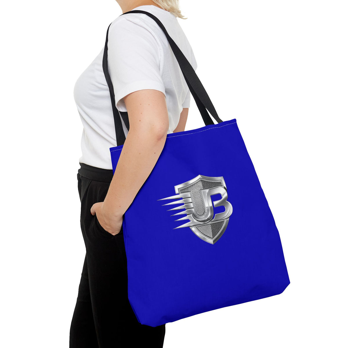 Blue Shield Logo Tote Bag — Branded Monogram AOP Tote