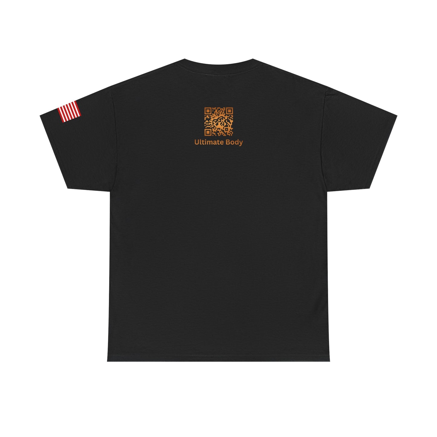 United States "Ultimate Body" Graphic Tee — Patriotic Fitness T‑Shirt