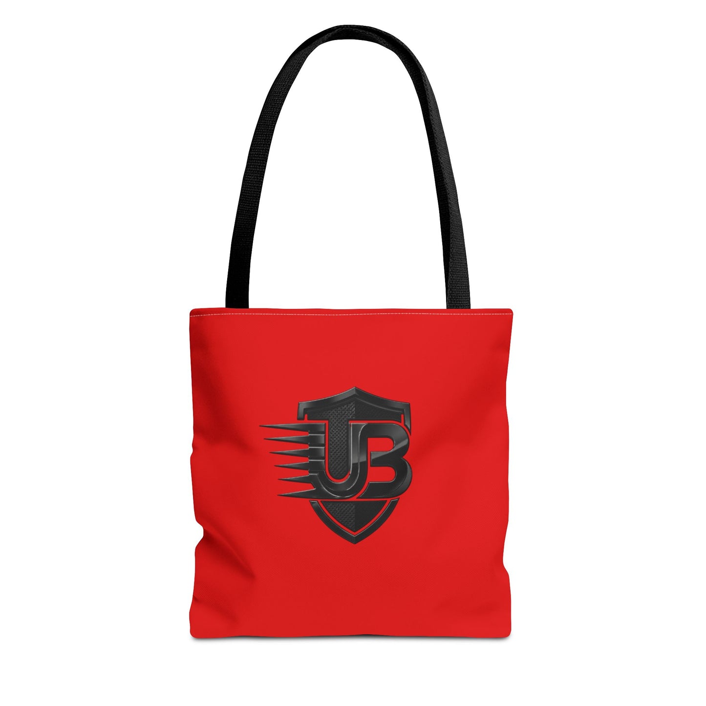 Red Shield Logo Tote Bag — UB Emblem All-Over Print