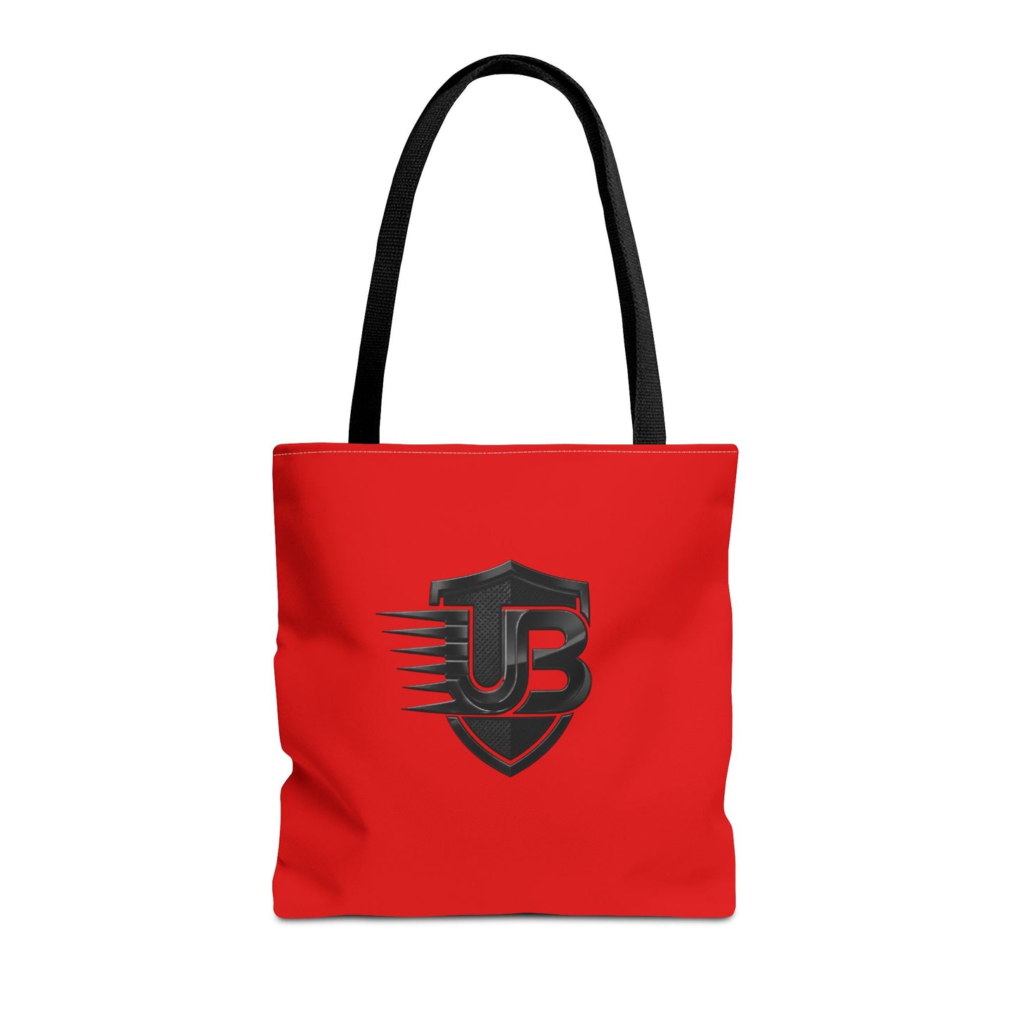 Red Shield Logo Tote Bag — UB Emblem All-Over Print