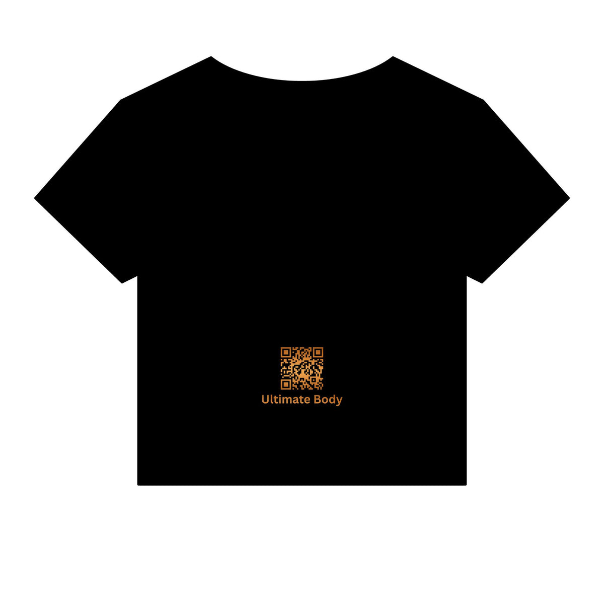 Women's Baby Tee — "United States Ultimate Body" Graphic Crop Top