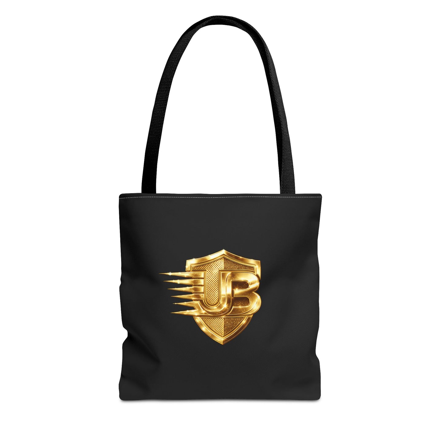 Ultimate Body QR Code Tote Bag — Gold Emblem Gym Tote