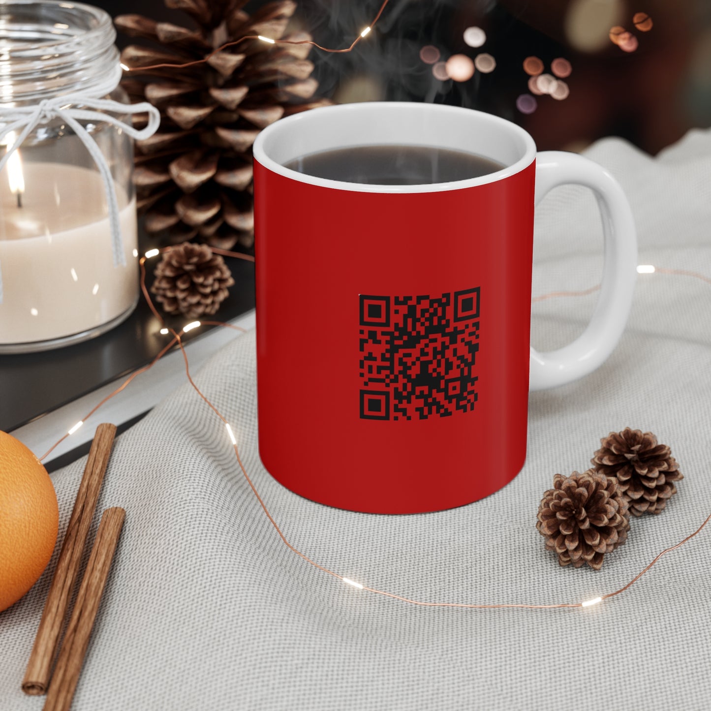 UB Shield Logo Coffee Mug — Red 11oz
