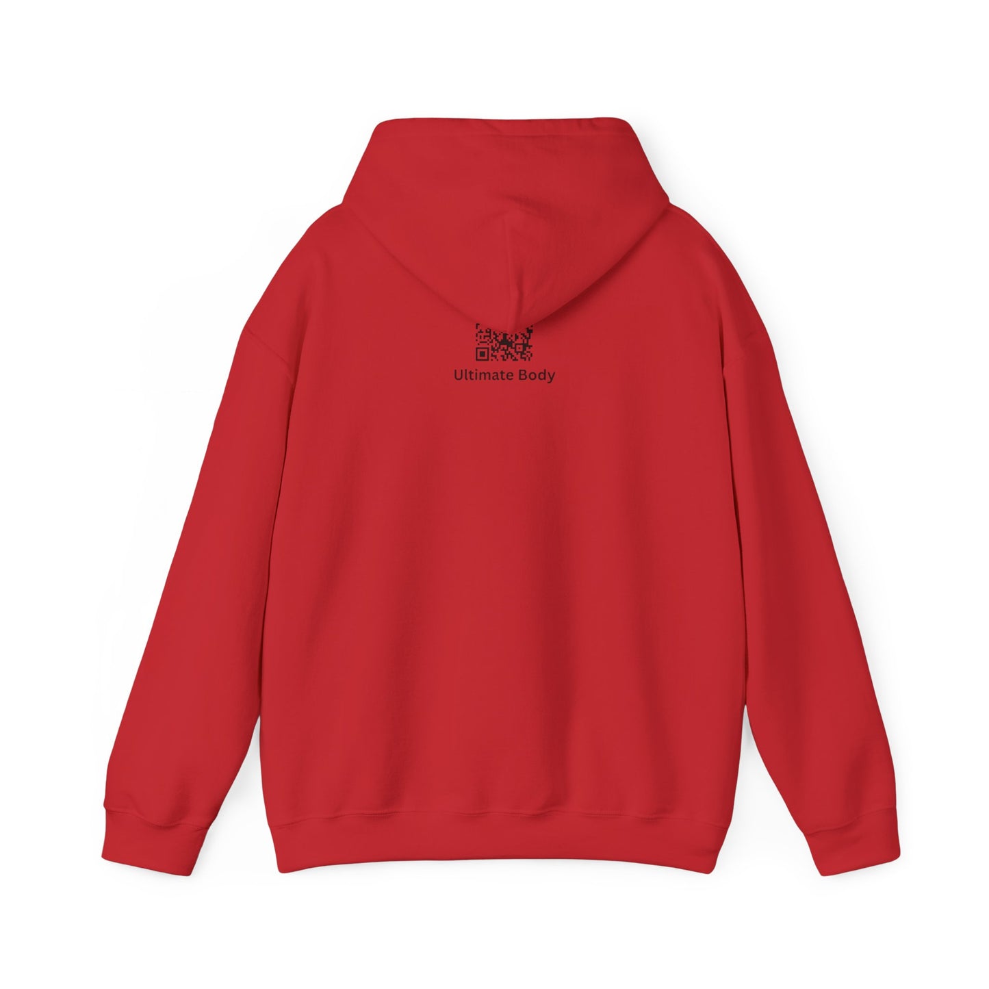 United States Shield Logo Hoodie — Patriotic Red Pullover