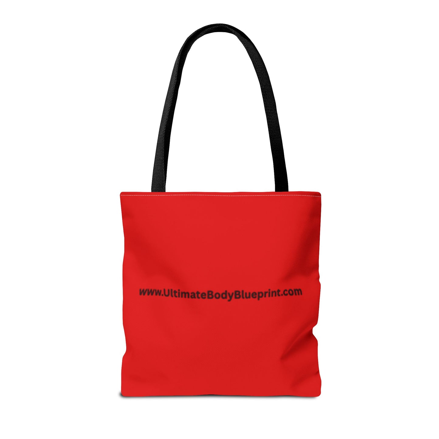 Red Shield Logo Tote Bag — UB Emblem All-Over Print
