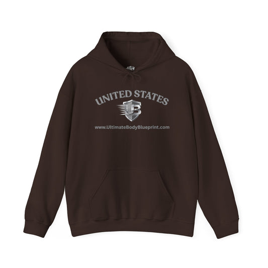 United States Logo Hoodie - Military Inspired Patriot Pullover