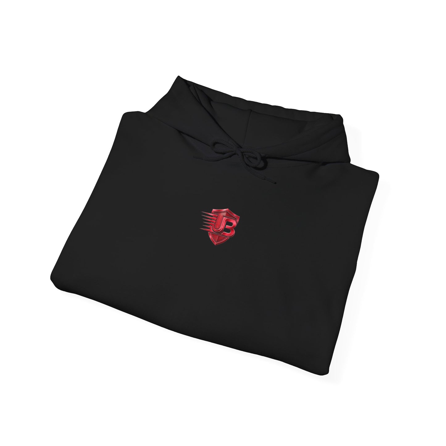 United States Shield Hoodie — Patriotic Red Emblem Pullover
