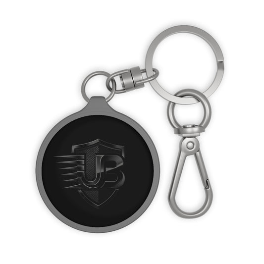 UB Shield Keyring Tag — Metal Logo Keychain