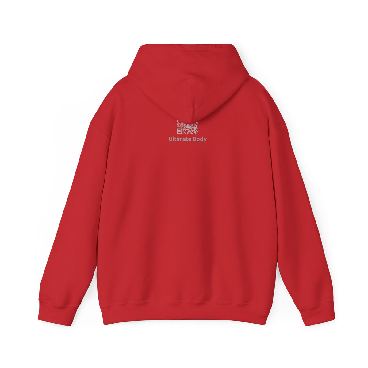 Fitness Club Hoodie – 'Ultimate Body' Back Logo Athletic Pullover