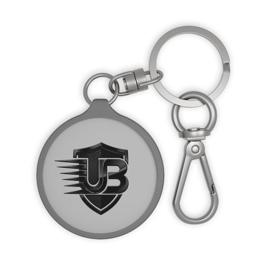 UB Shield Keyring Tag — Metal Logo Keychain